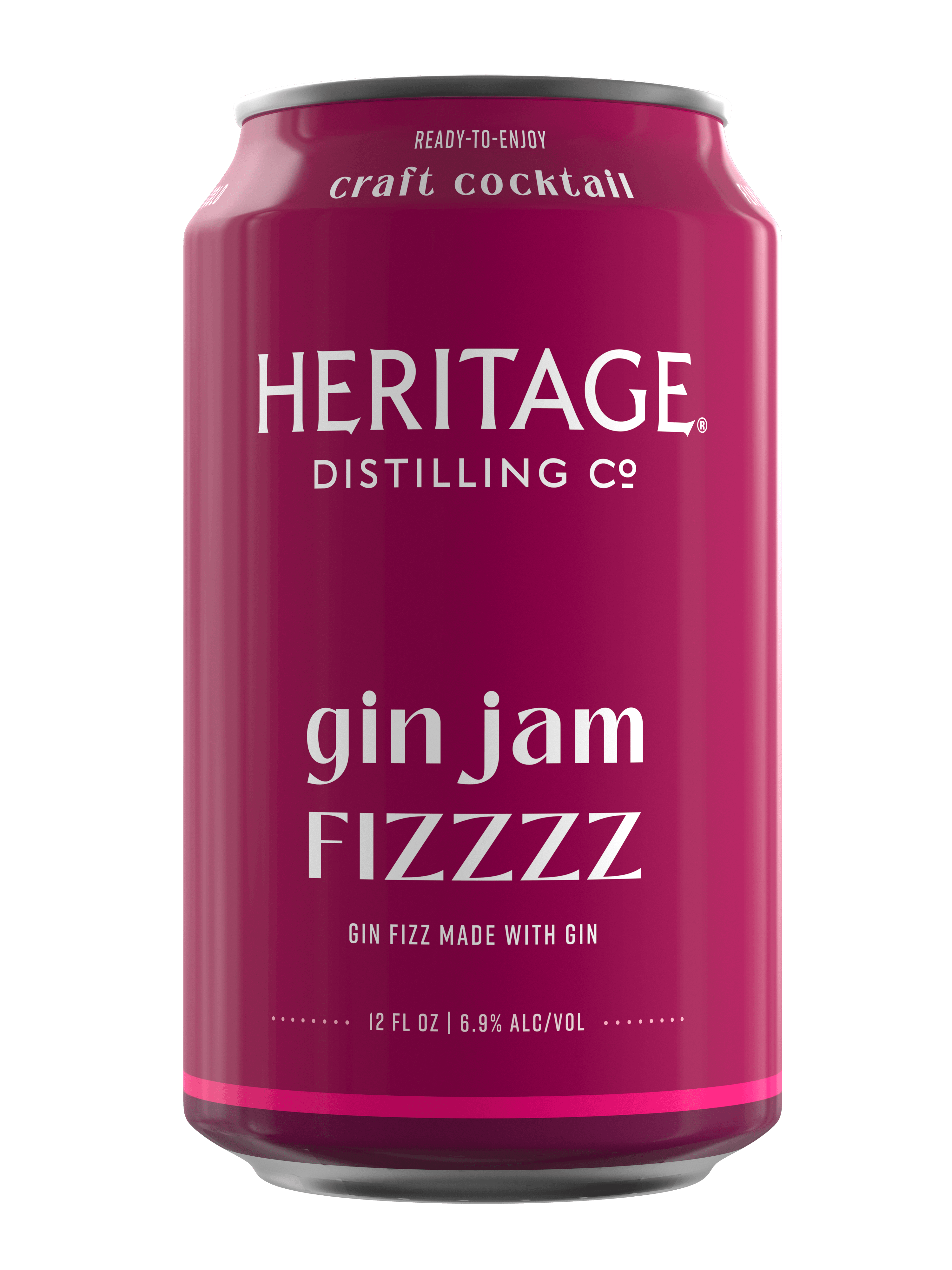 Heritage Distilling Co Gin Jam Fizzzz 4 Pack Cans Heritage Distilling
