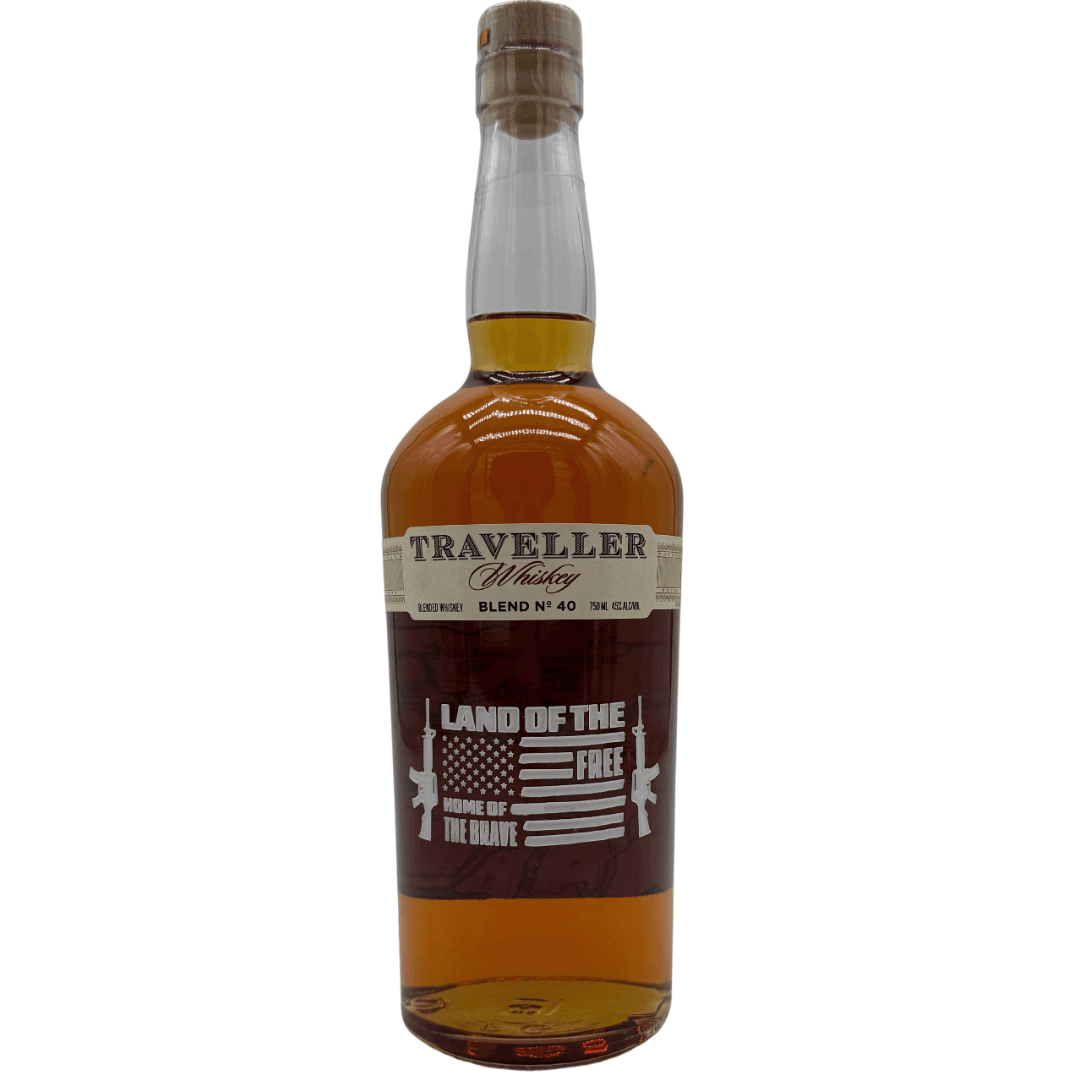 traveller-whiskey-land-of-the-free-etched-limited