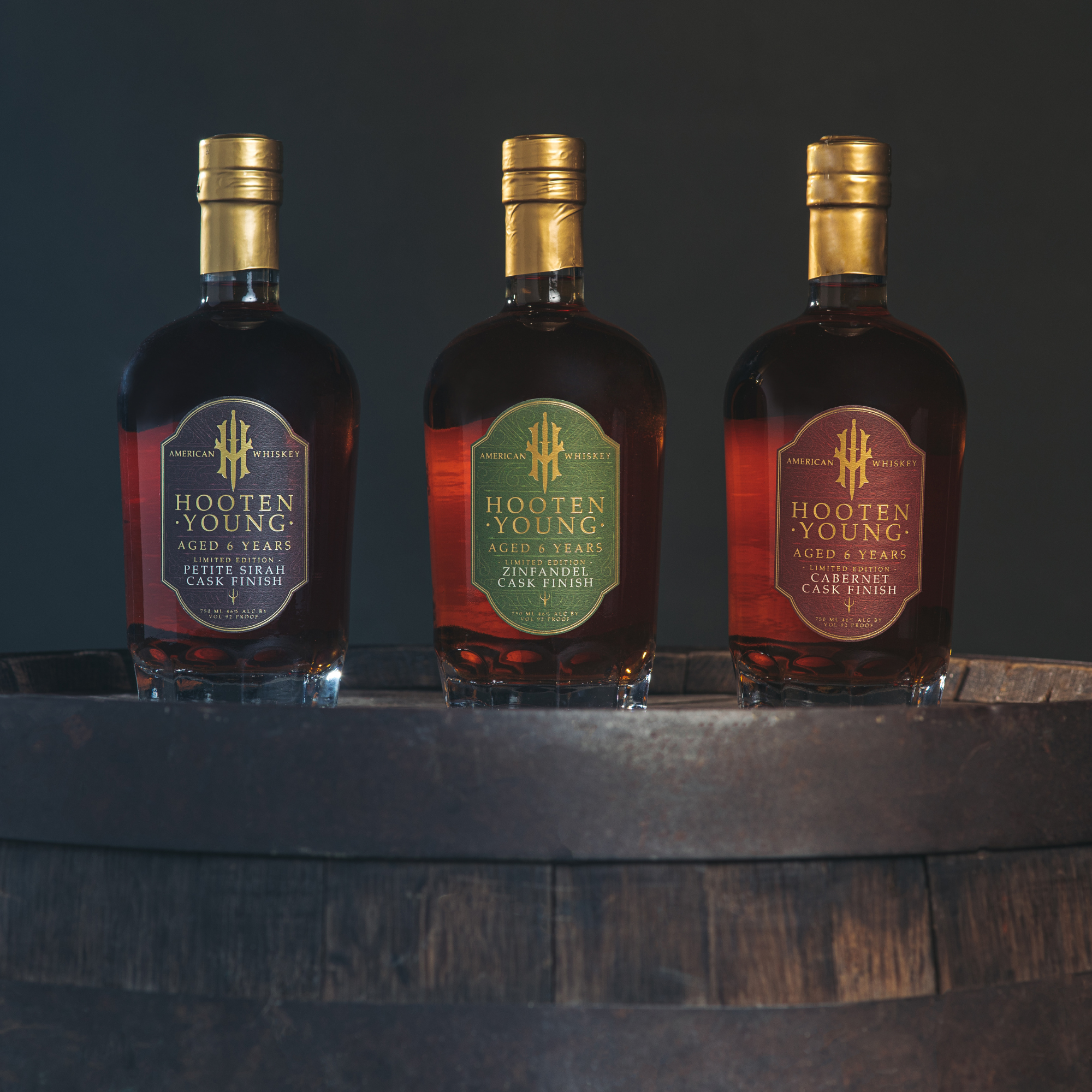 Hooten Young Wine Barrel Whiskey Collection Hooten Young