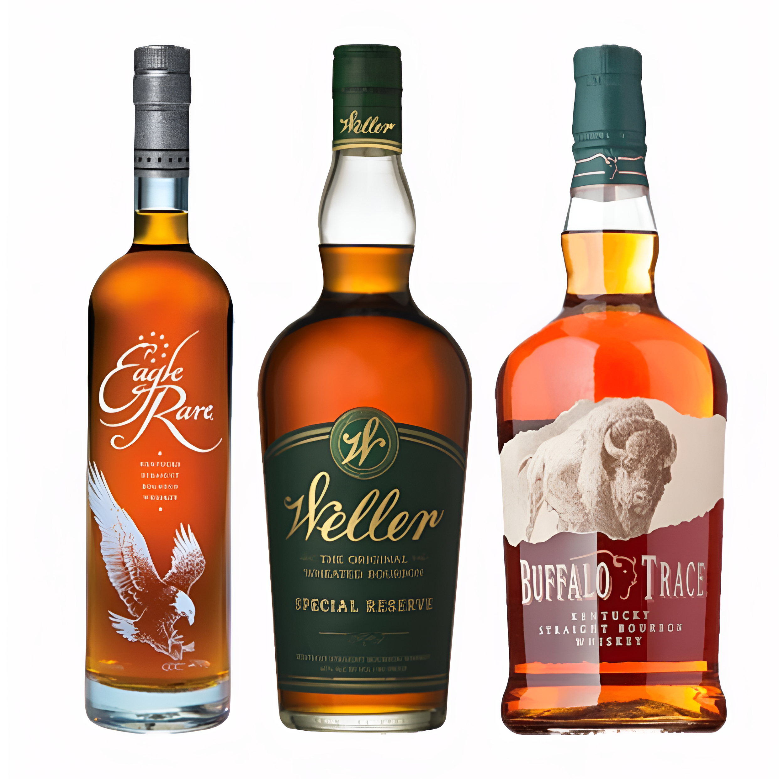 W.L. Weller Special Reserve & Eagle Rare 10 Year 750ml & Buffalo Trace Bourbon Bundle