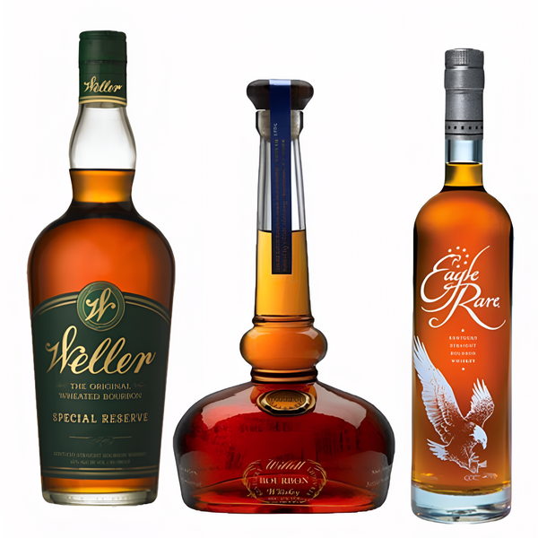 Eagle Rare 700ml, Willett Pot Still, Weller Special Reserve Bundle