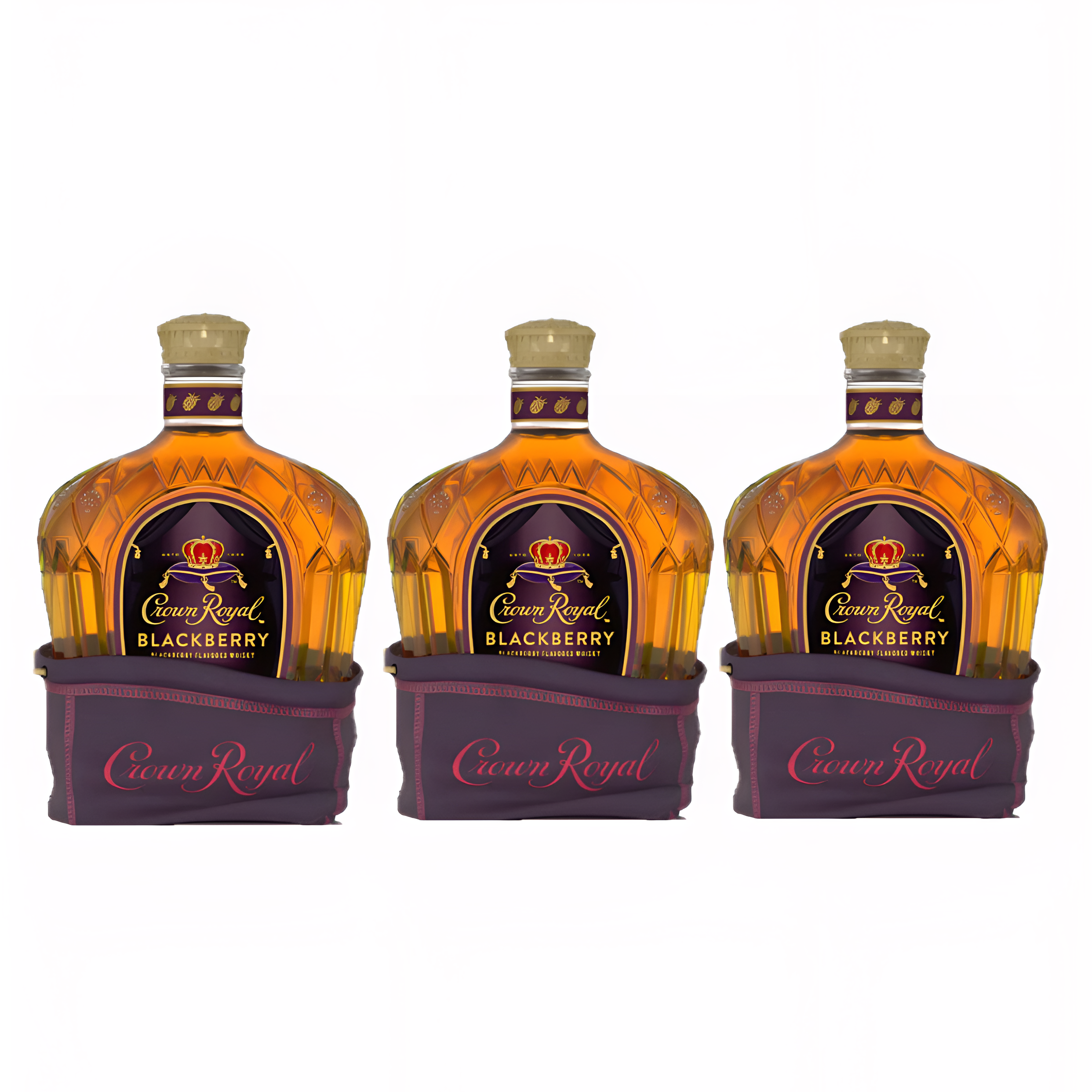 Crown Royal Blackberry Flavored Whisky 3 Pack