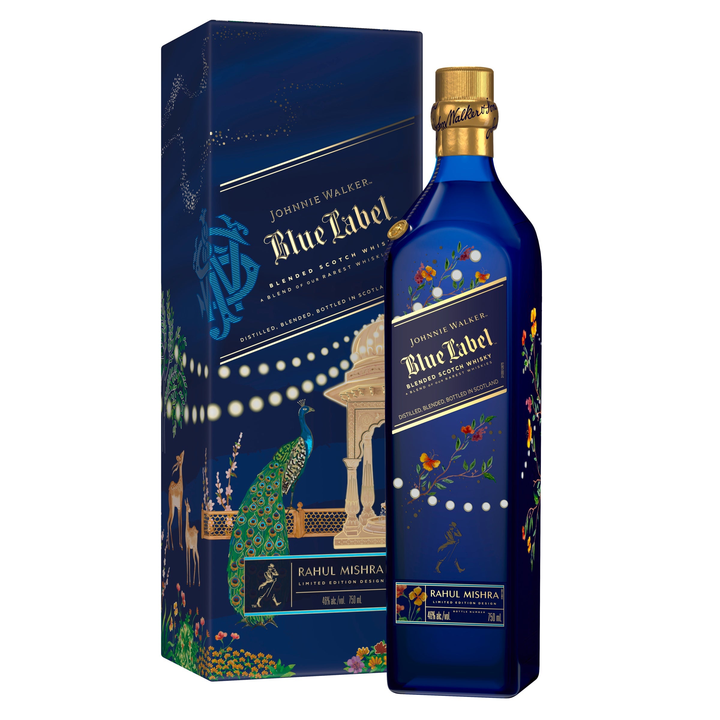 Johnnie Walker Blue Label x Rahul Mishra Diwali Limited Edition 750ml