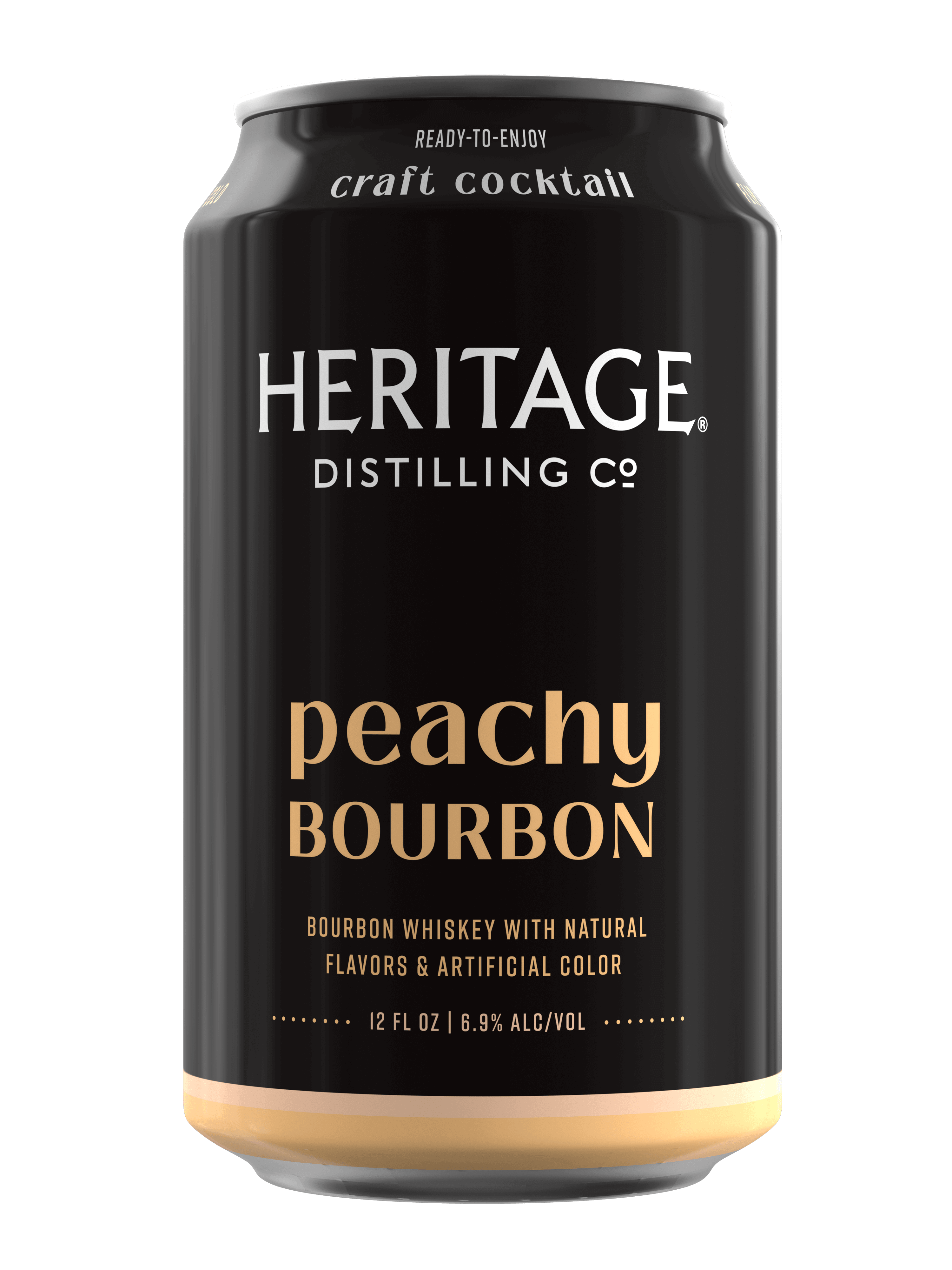 Heritage Distilling Co Peachy Bourbon 4 Pack Cans Heritage Distilling