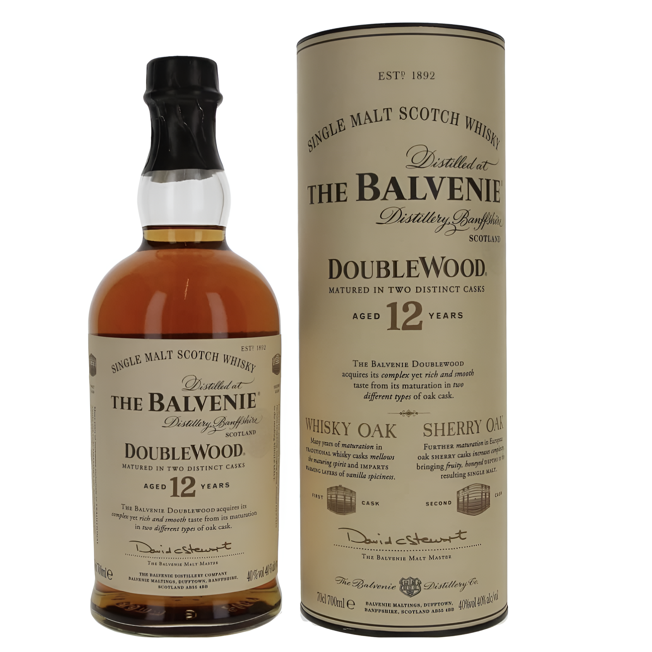 Balvenie 12 Year Old DoubleWood Sherry Oak