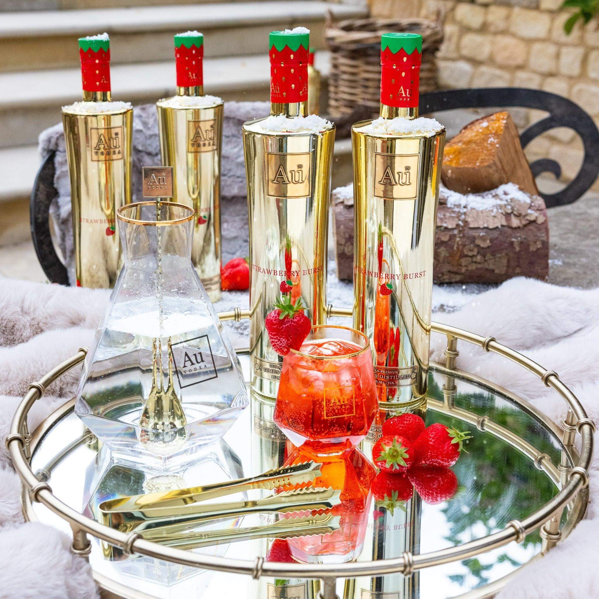 Au Vodka Strawberry Burst Au Vodka