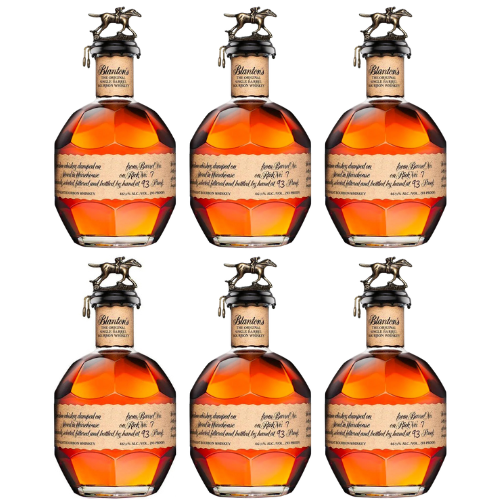 Blanton's Original Single Barrel Bourbon Whiskey 750ml 6 pack