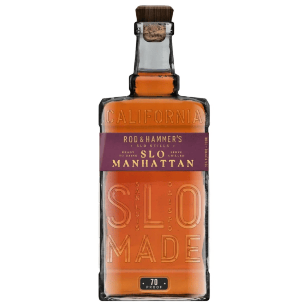 Rod & Hammer’s SLO Manhattan Ready-to-Drink Whiskey Cocktail 750mL Rod & Hammer's Slo Stills