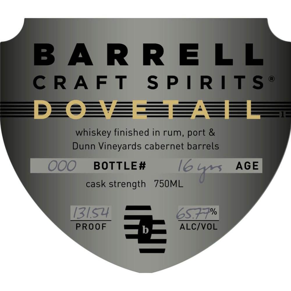 Barrell Craft Spirits Gray Label Dovetail - Main Street Liquor
