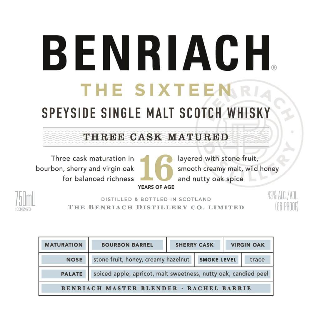 BenRiach The Sixteen - Main Street Liquor