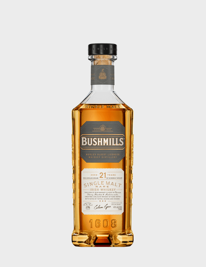 Bushmills 21 Year Old Single Malt Rare Bushmills