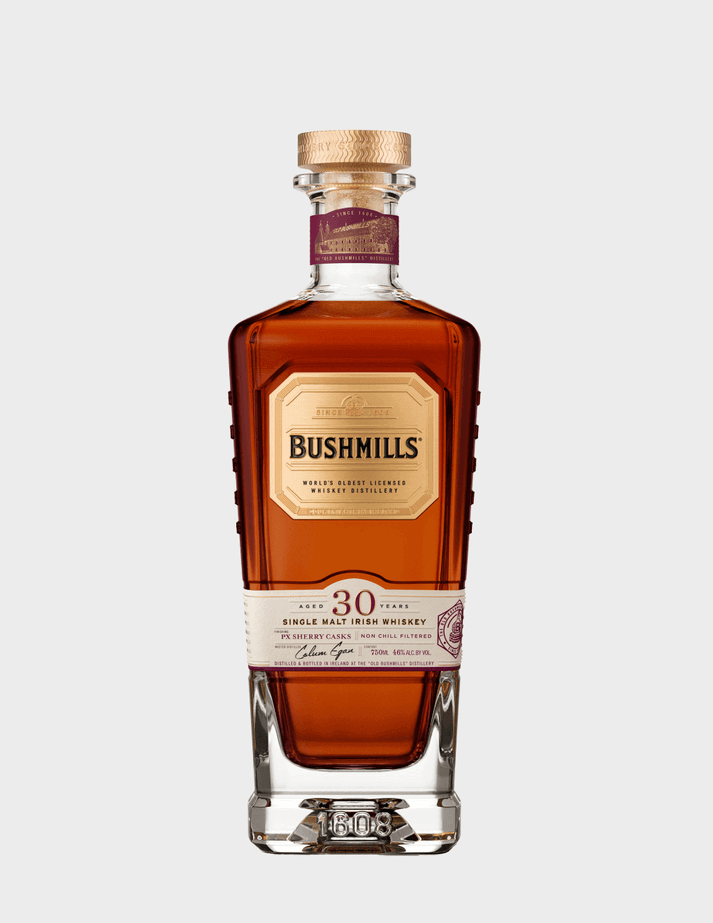 Bushmills 30 Year Old Single Malt Finished in PX Sherry Casks Bushmills