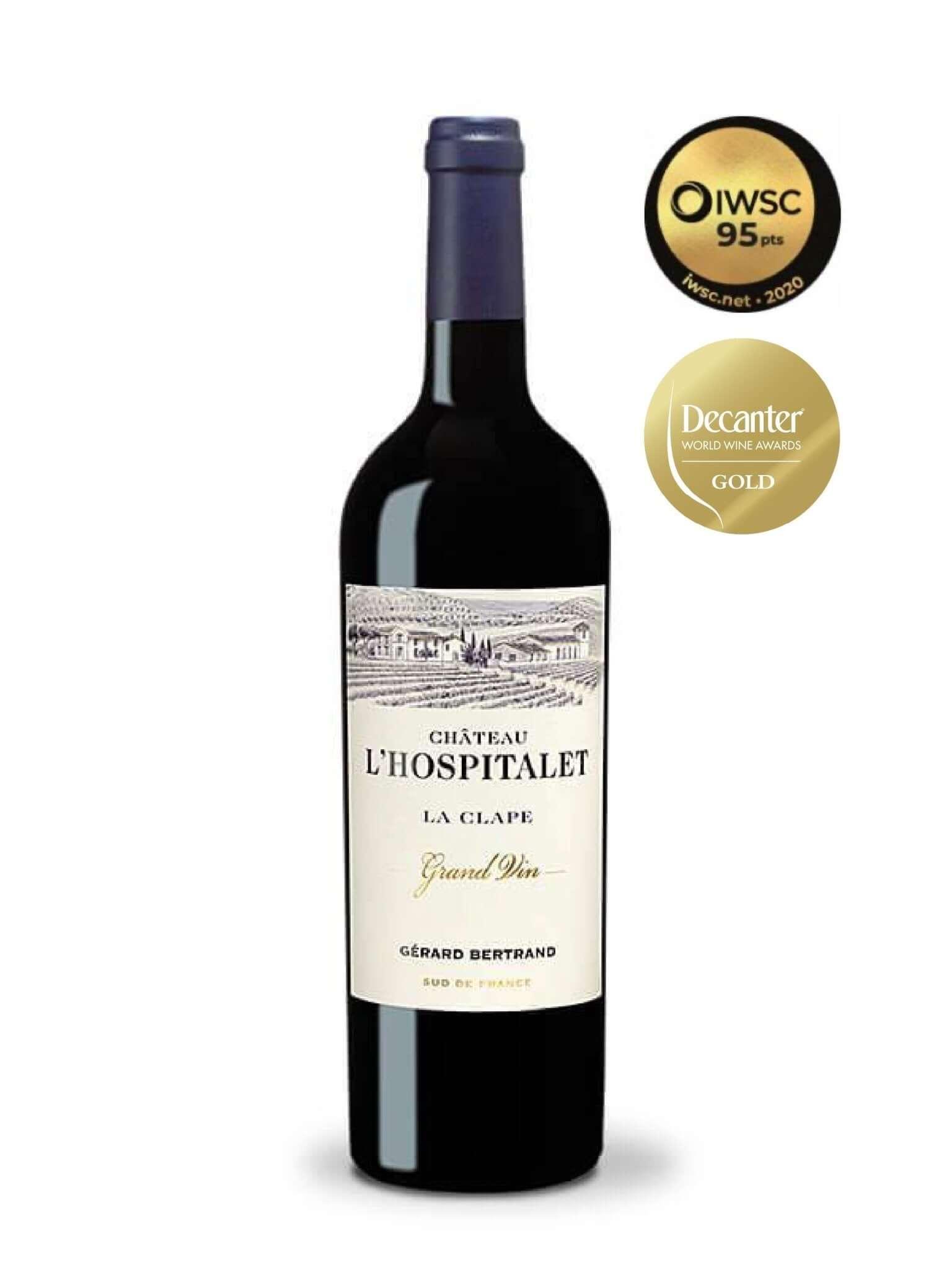 Château L'Hospitalet Grand Vin red wine - Main Street Liquor