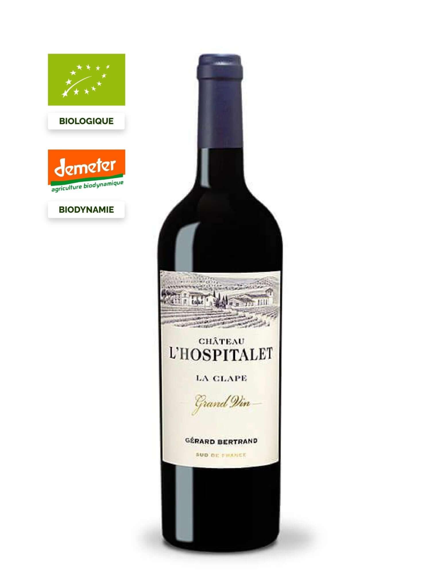 Château L'Hospitalet Grand Vin red wine - Main Street Liquor