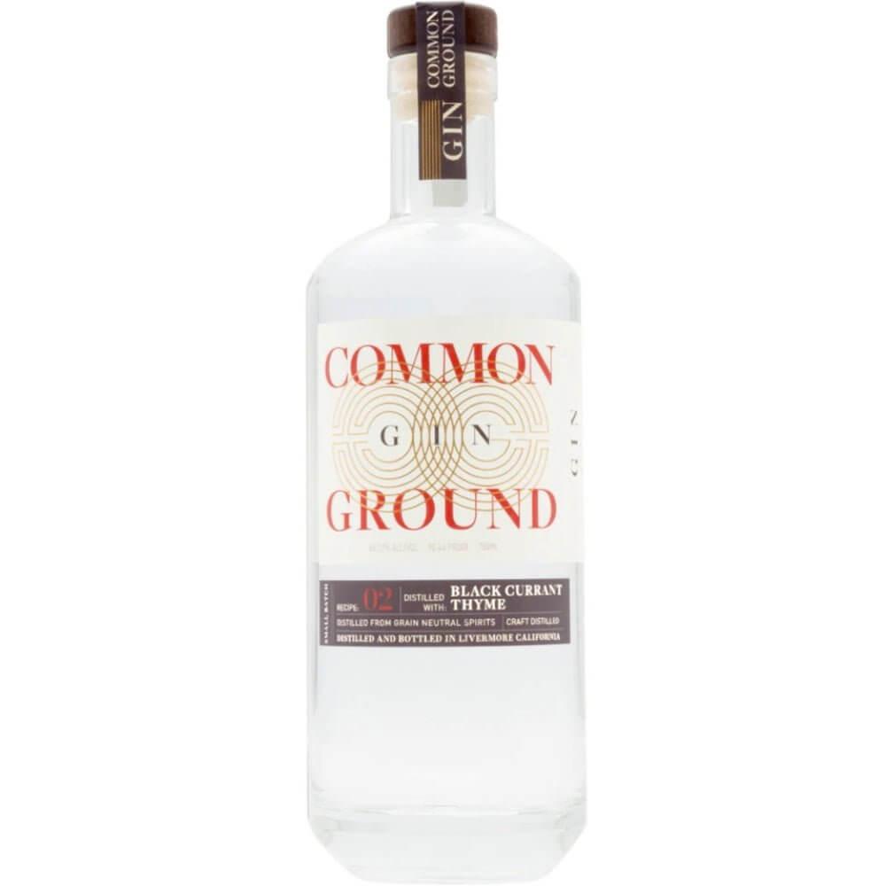 Common Ground Gin Recipe 02 - Black Currant and Thyme - Main Street Liquor