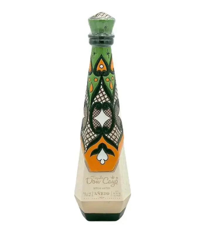 Don Cayo Tequila Anejo Ceramic Green 750mL - Main Street Liquor