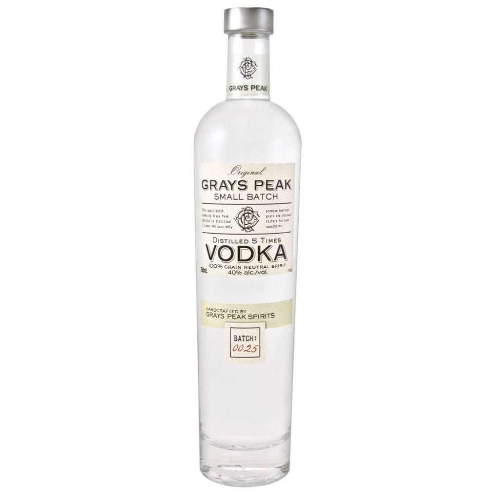 Grays Peak Vodka - Main Street Liquor