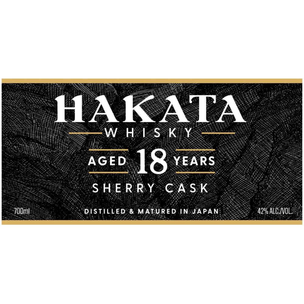 Hakata Whisky 18 Year Old Sherry Cask - Main Street Liquor