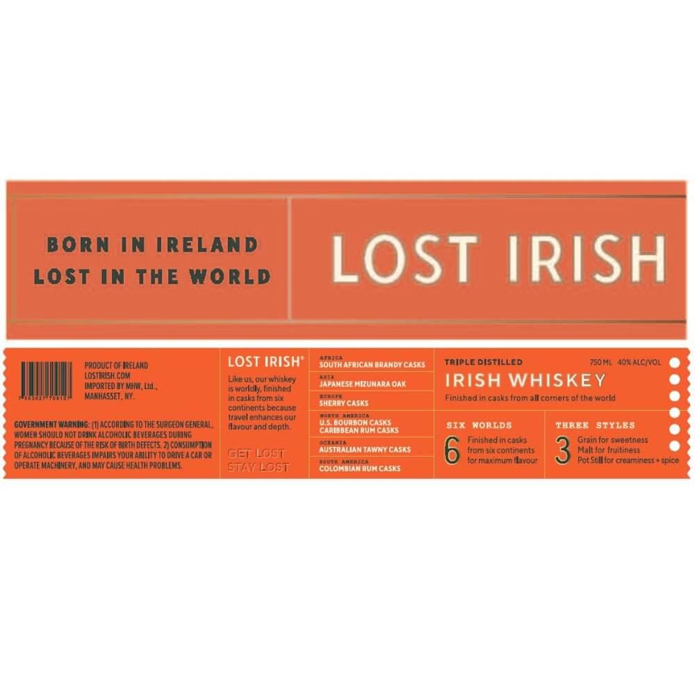Lost Irish Whiskey - Main Street Liquor