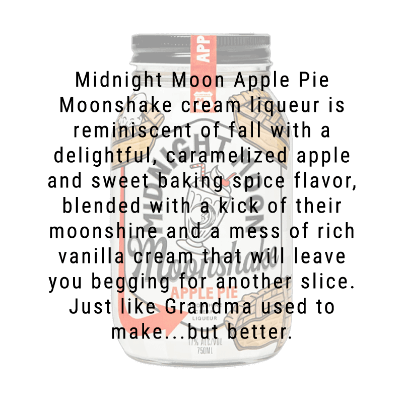 Midnight Moon Apple Pie Moonshake 750mL - Main Street Liquor