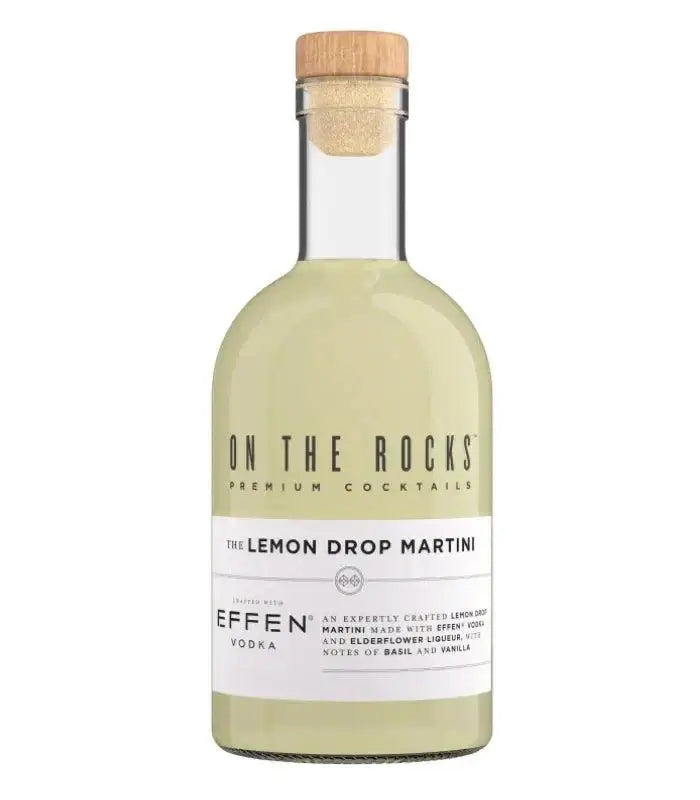 On The Rocks Lemon Drop Martini Cocktail 375mL - Main Street Liquor