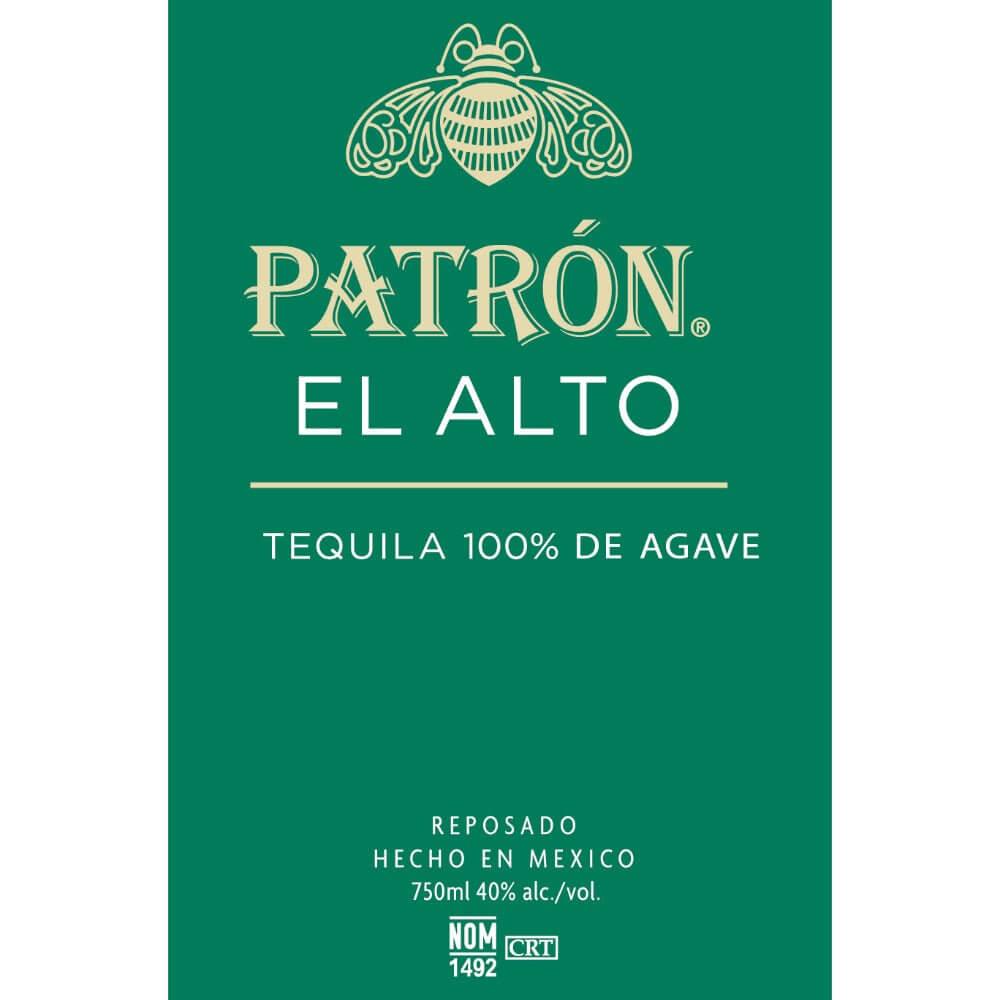 Patrón El Alto Reposado - Main Street Liquor
