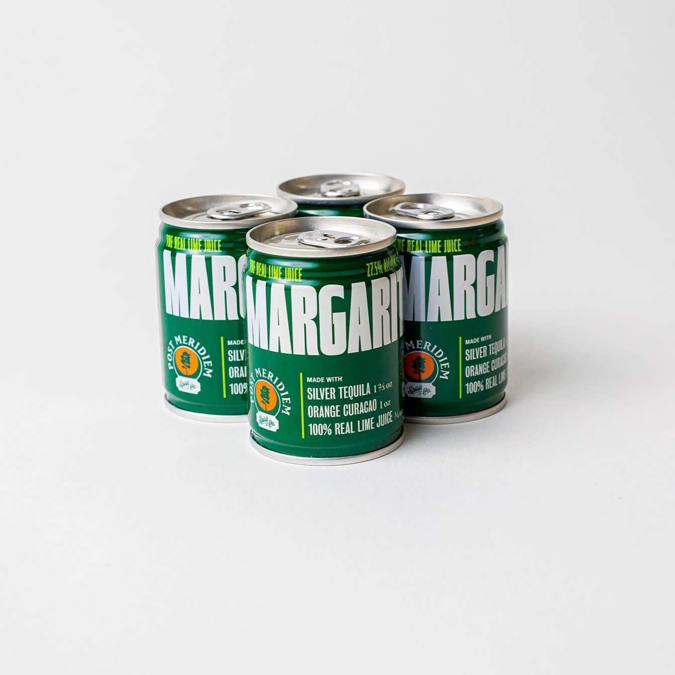 Post Meridiem The Real Lime Juice Margarita - 4pk - Main Street Liquor