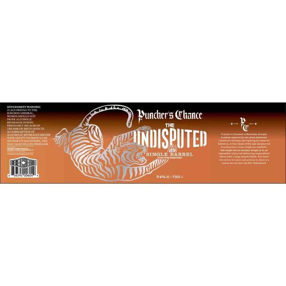 Puncher’s Chance The Undisputed Single Barrel Straight Bourbon - Main Street Liquor