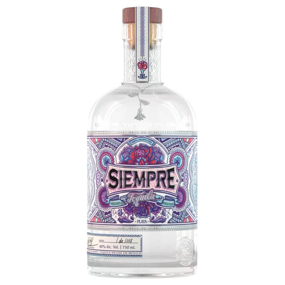 Siempre Plata Tequila - Main Street Liquor