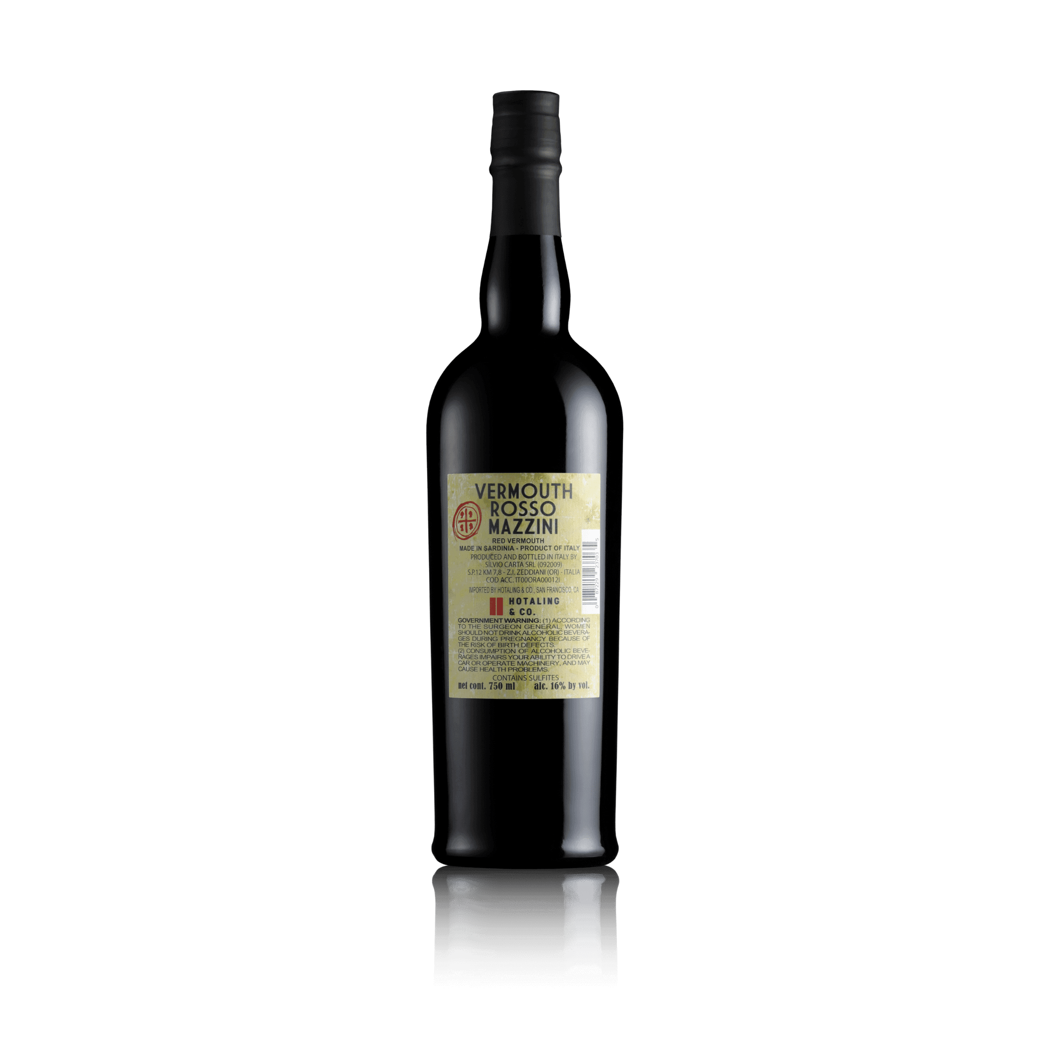 Silvio Carta Mazzini Rosso Vermouth - Main Street Liquor