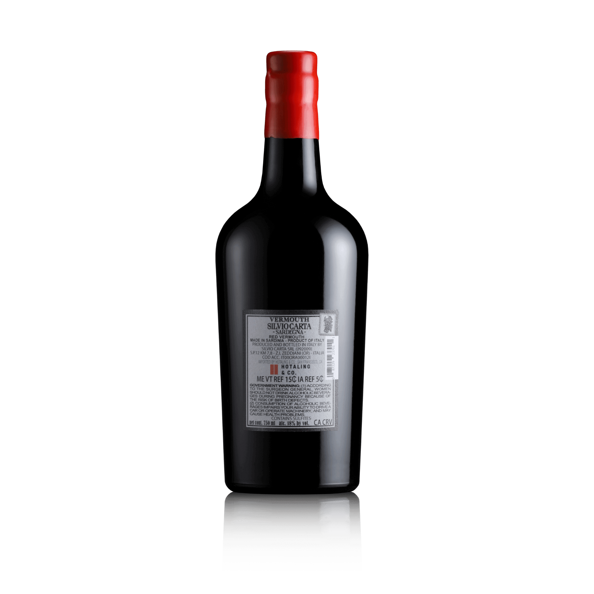 Silvio Carta Rosso Sardegna Vermouth - Main Street Liquor