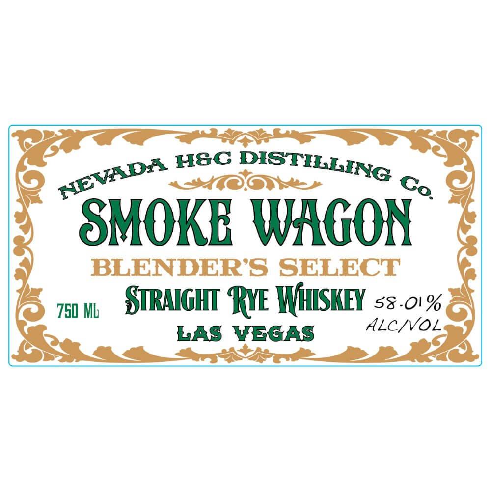 Smoke Wagon Blender’s Select Straight Rye Whiskey - Main Street Liquor