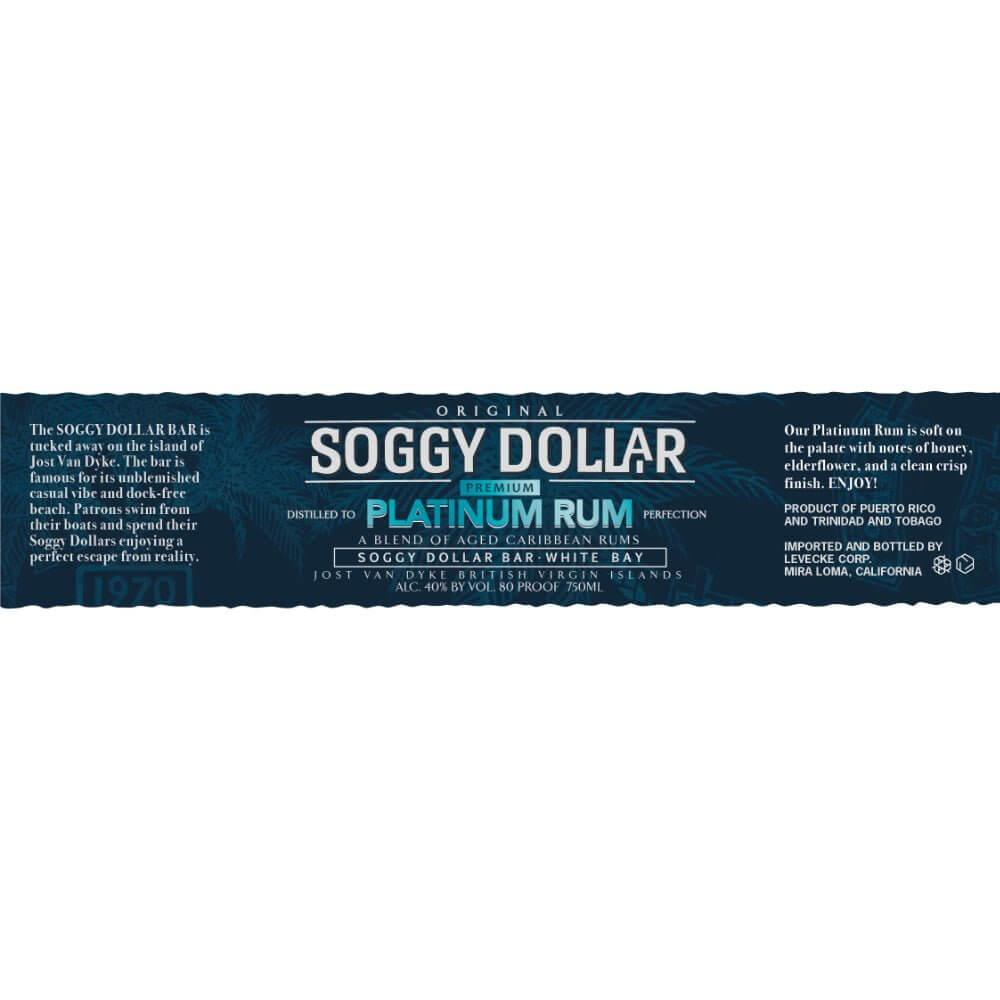 Soggy Dollar Premium Platinum Rum - Main Street Liquor