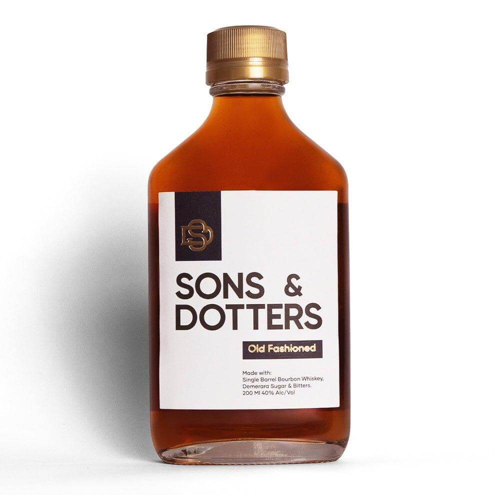 Sons & Dotters Old Fashioned Cocktail 200ml - Main Street Liquor