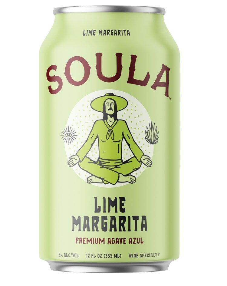 Soula Lime Margarita 4 Pack Soula Margarita