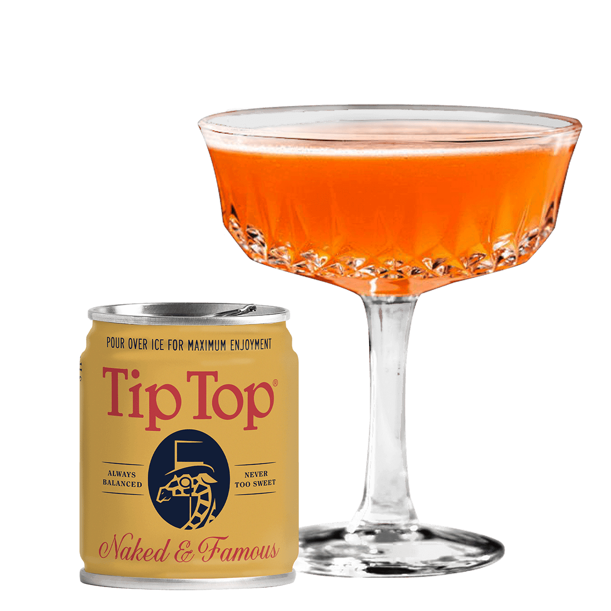 Tip Top Cocktails Naked & Famous - Main Street Liquor