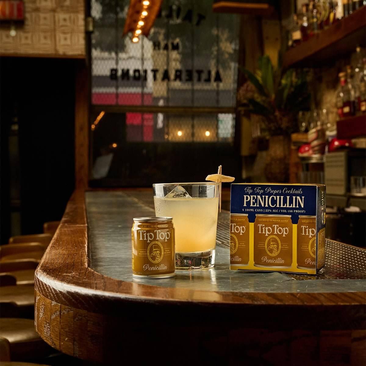 Tip Top Cocktails Penicillin - Main Street Liquor