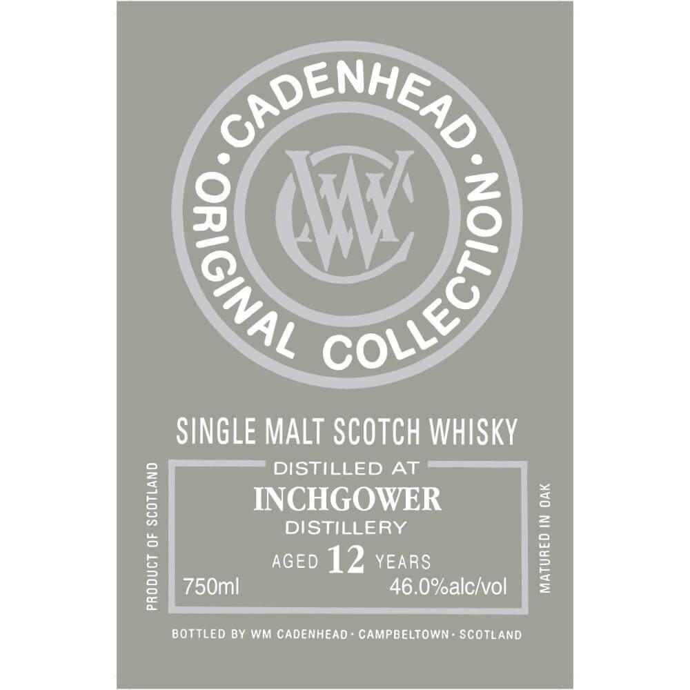 WM Cadenhead Inchgower 12 Year Old - Main Street Liquor