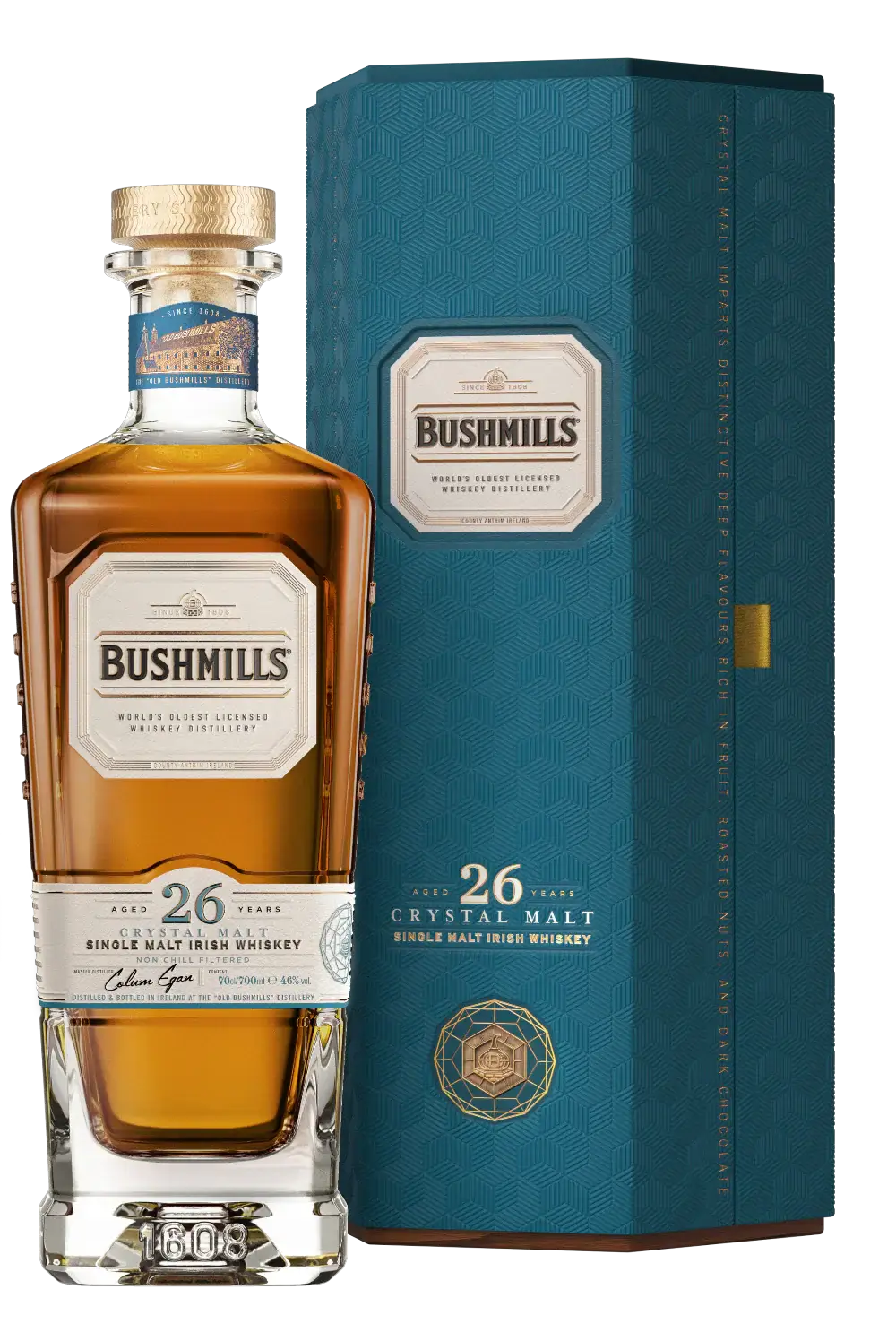 Bushmills 26 Year Old Crystal Malt Single Malt