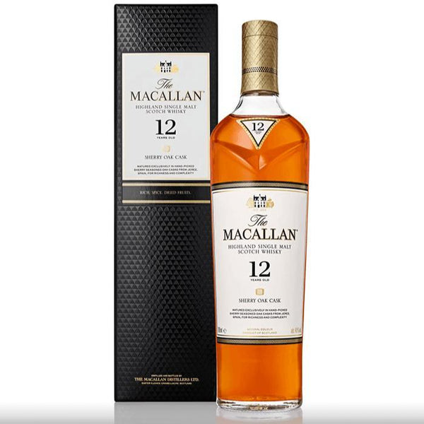 The Macallan 12 Year Old Sherry Oak Single Malt Scotch Whisky