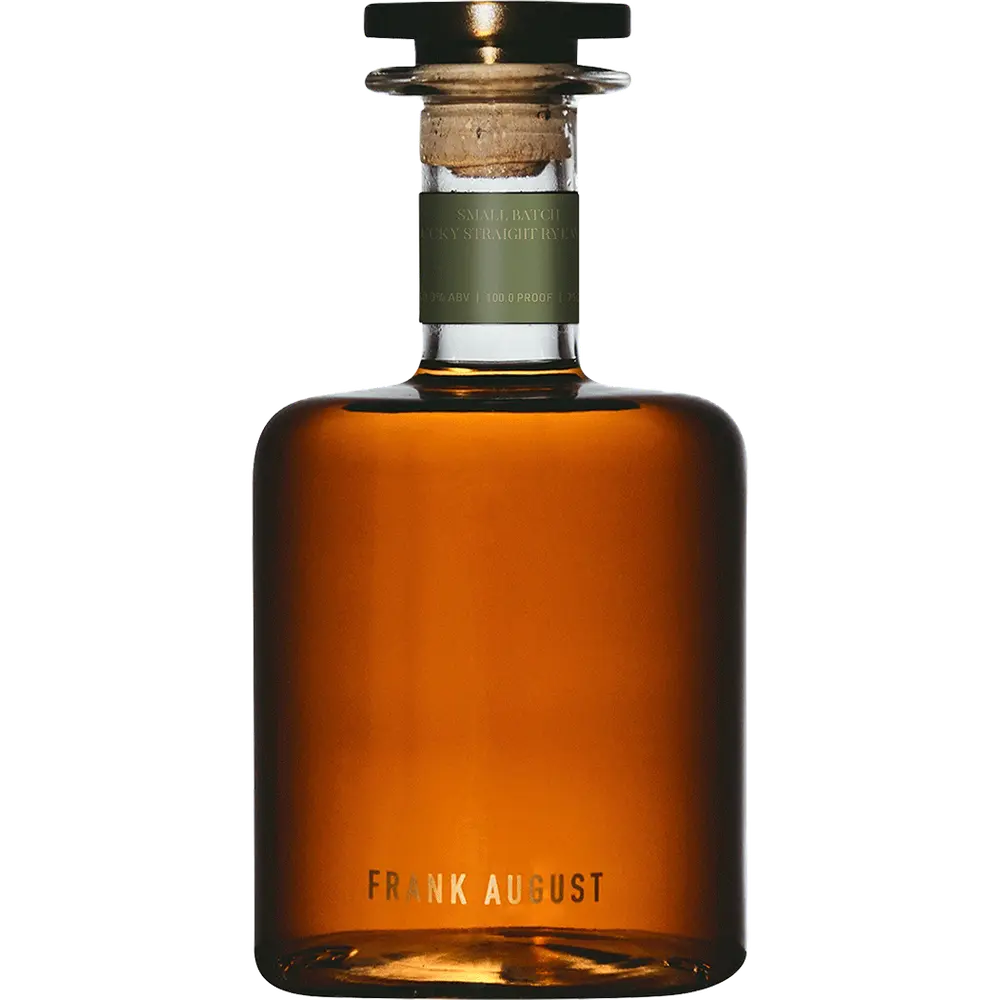 Frank August Small Batch Kentucky Straight Rye Whiskey Frank August