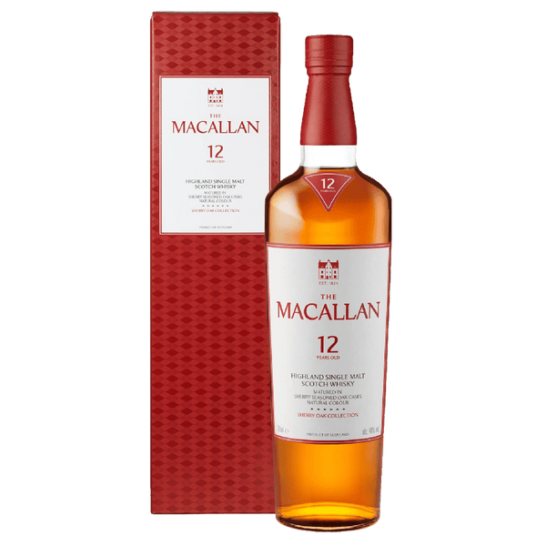 The Macallan 12 Year Old Sherry Oak Single Malt Scotch Whisky