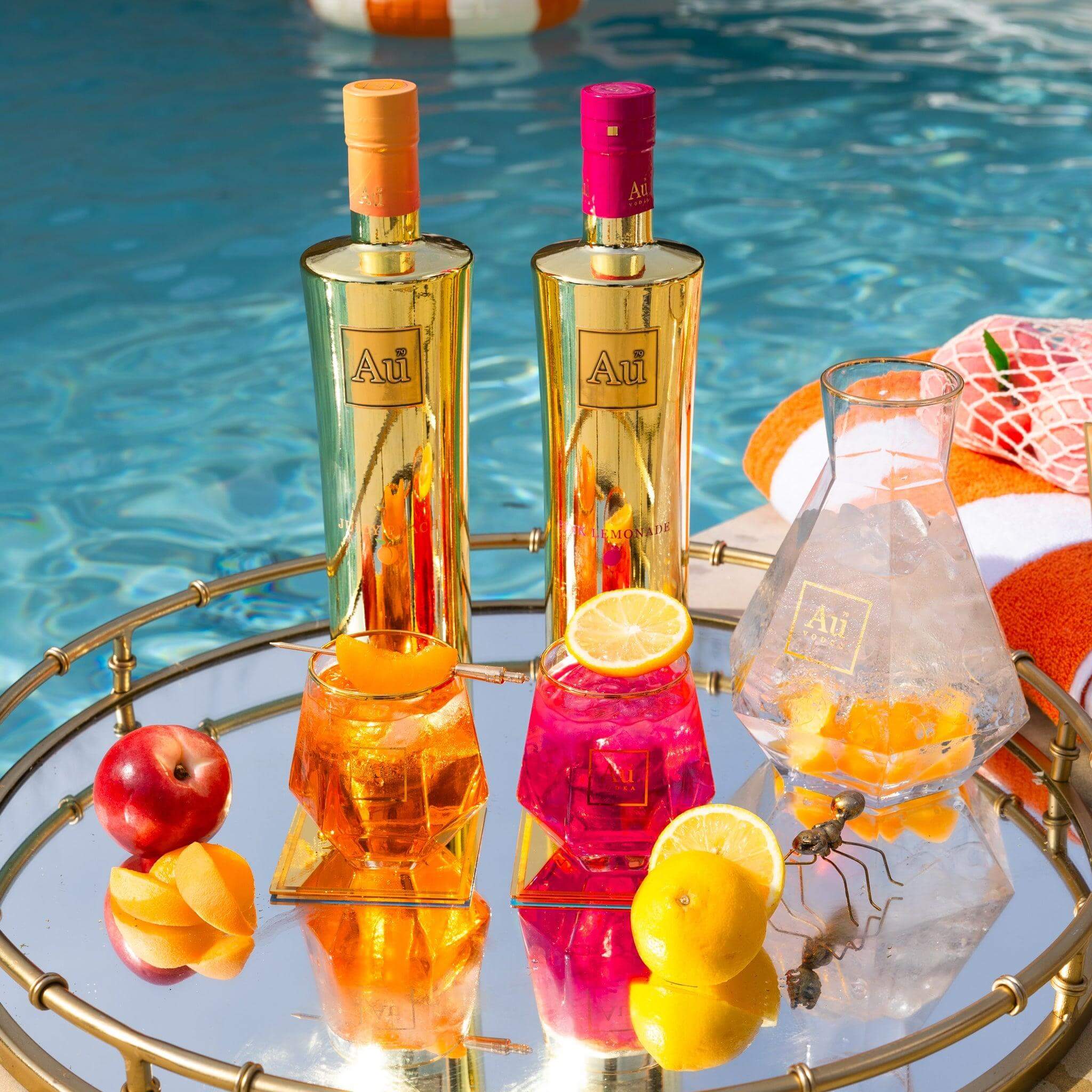 Au Vodka Juicy Peach 2 Bottle Combo