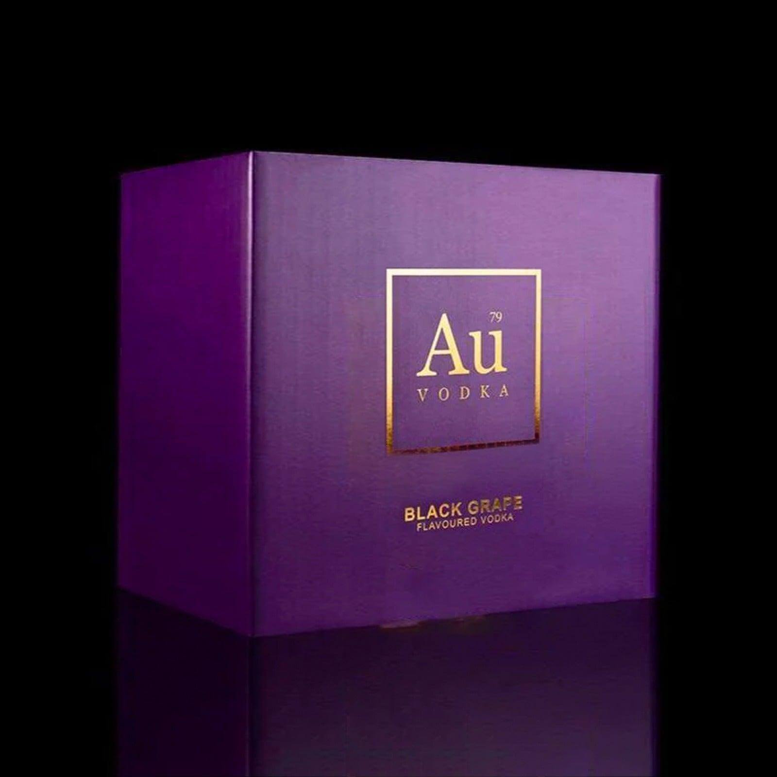 Au Vodka Black Grape Case of 12