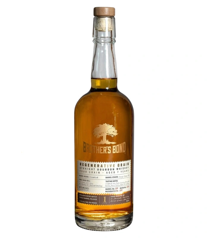Brother’s Bond Regenerative Grain Straight Bourbon Whiskey 7 Year Aged Limited Micro-Batch Brother's Bond Bourbon