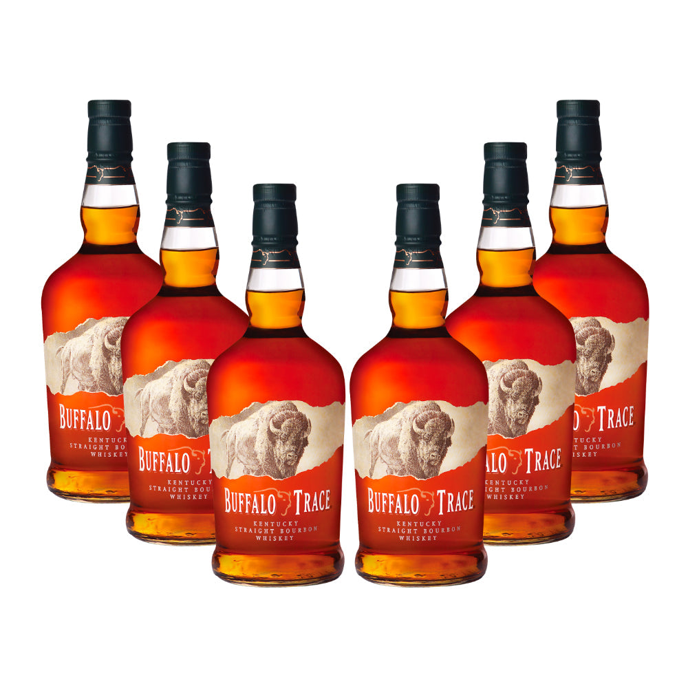 Buffalo Trace Kentucky Straight Bourbon Whiskey 6 Bottle Bundle