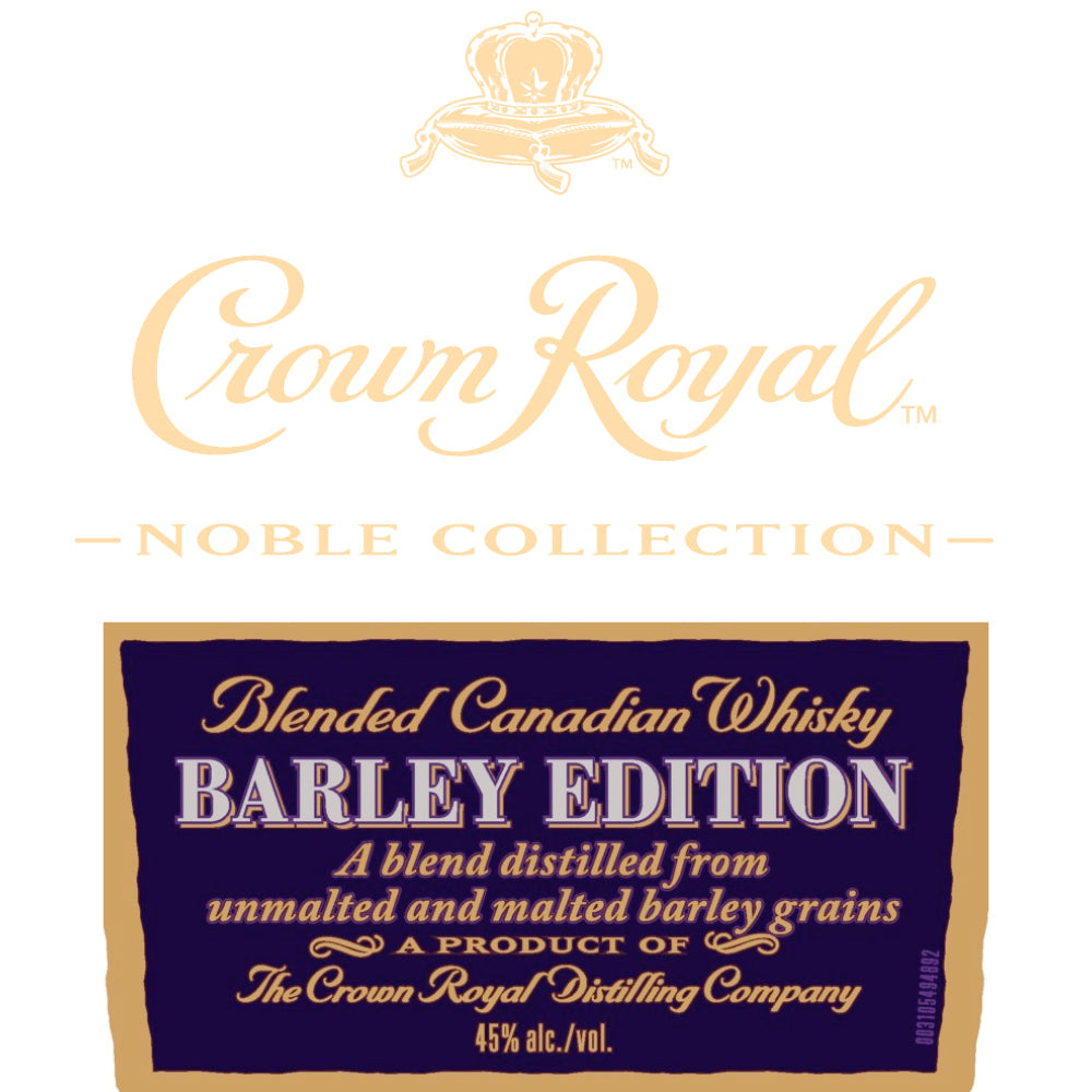 Crown Royal Noble Collection Barley Edition Canadian Whisky 750ml