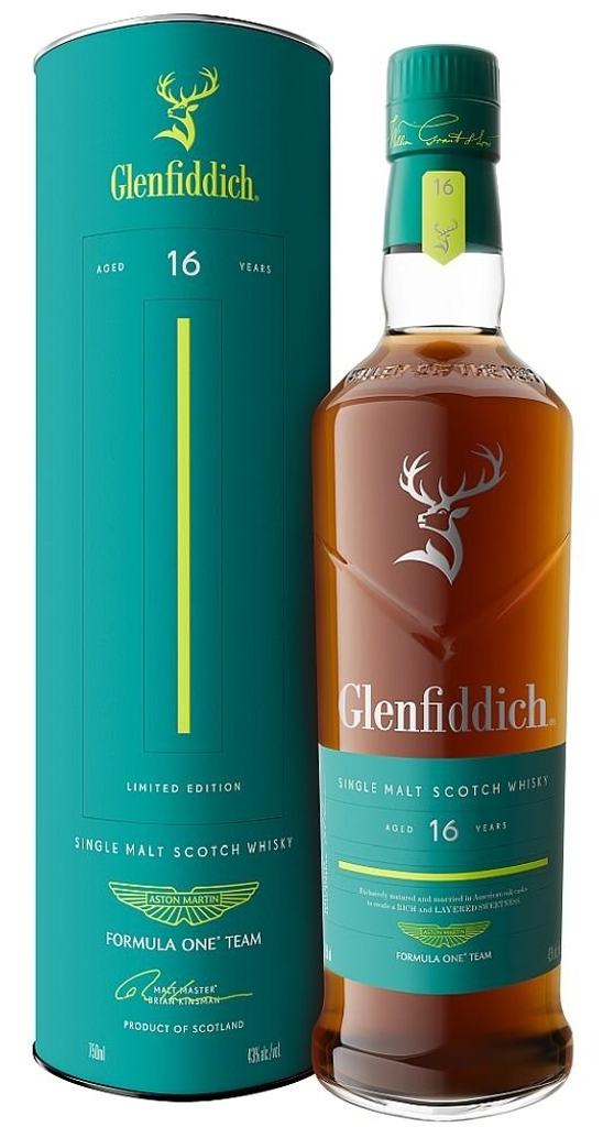 Glenfiddich 16 Year Aston Martin Formula One Edition Single Malt Scotch Whisky