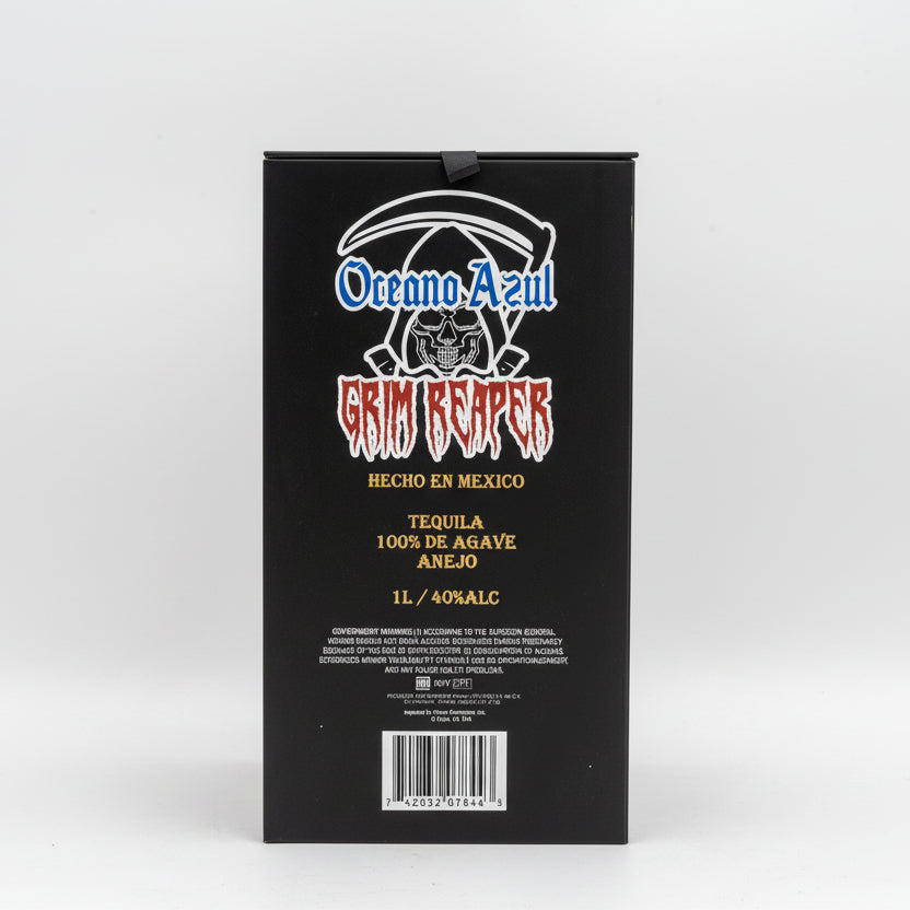 Oceano Azul Grim Reaper Anejo Tequila 1 Liter