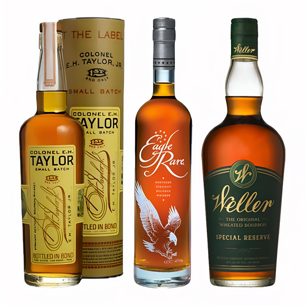 Weller Special Reserve, Eagle Rare 750ml, E.H. Taylor Small Batch Bundle